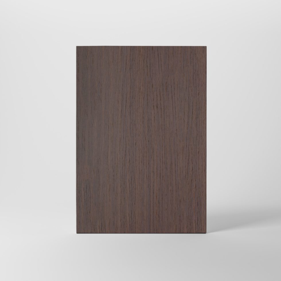 Slät kökslucka i laminat färg Ek rökt